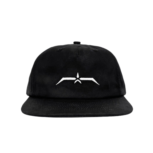 Black Waxed Hat