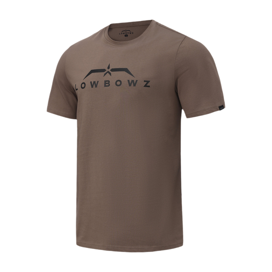 Brown Logo Tee