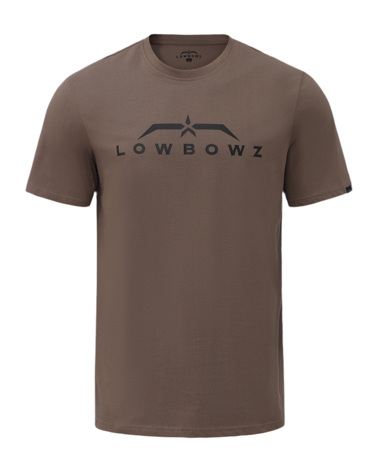 Brown Logo Tee