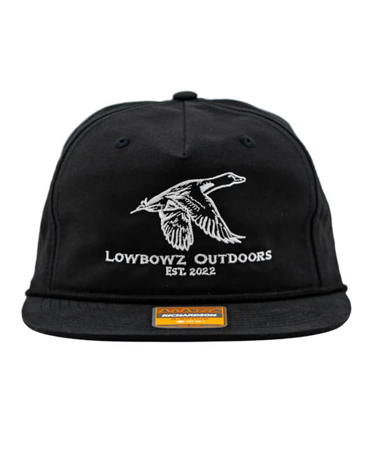 Black Mallard Rope Hat