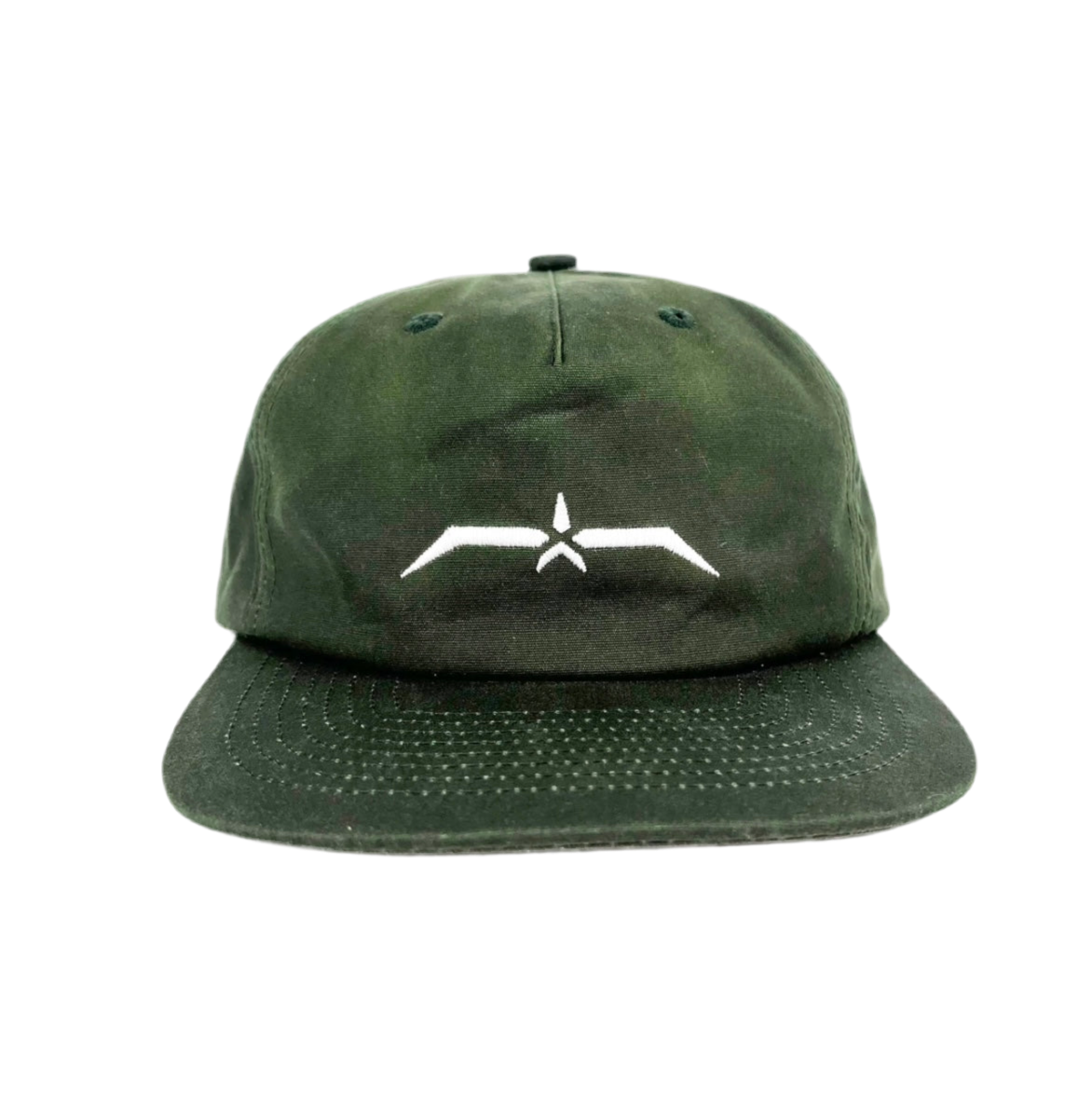 Green Waxed Hat