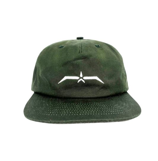 Green Waxed Hat