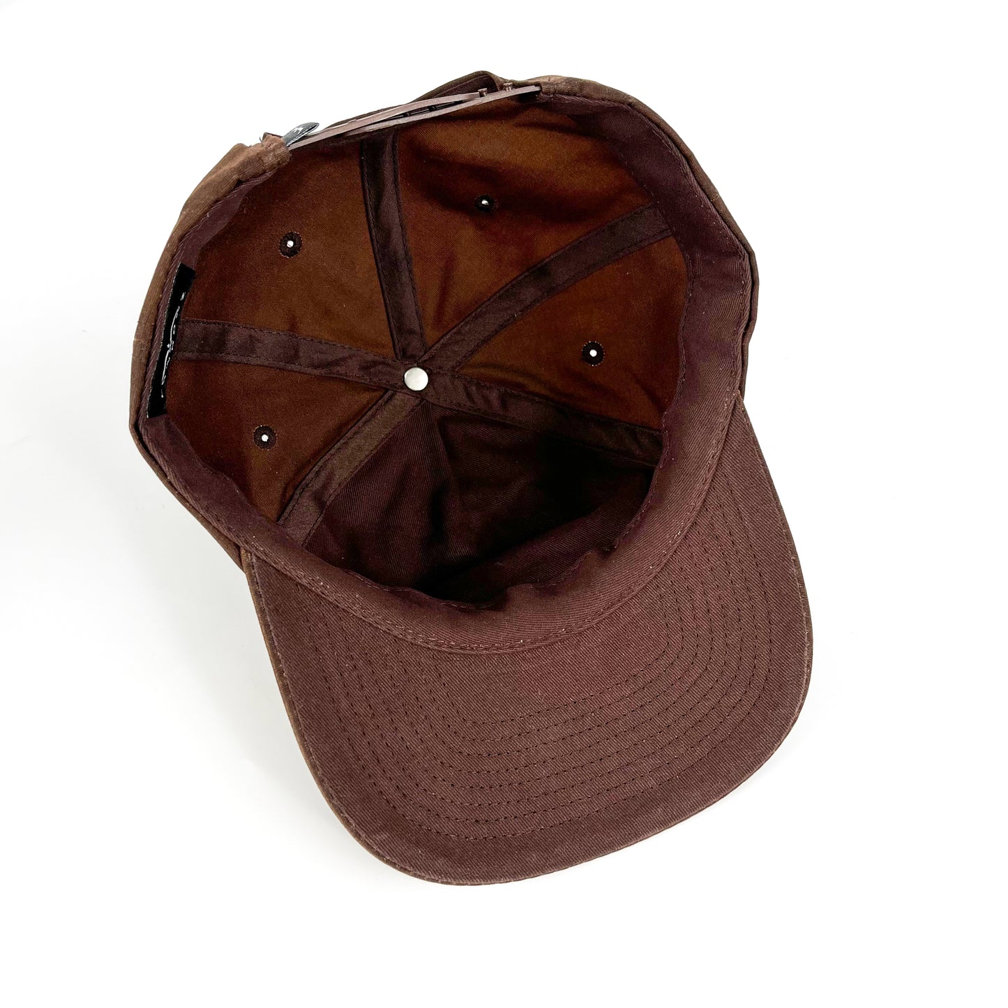 Brown Waxed Hat