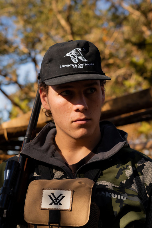 Black Mallard Rope Hat