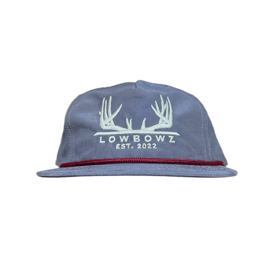 Grey Horns Rope Hat