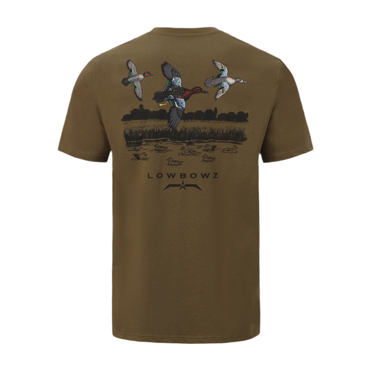 Teal Trifecta Tee