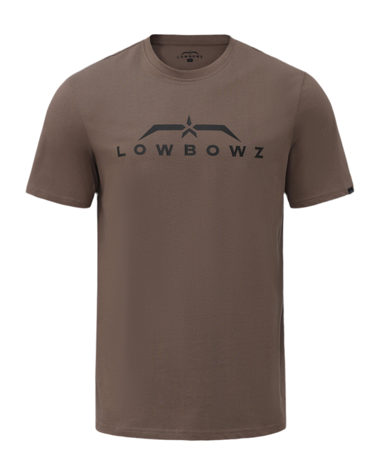 Brown Logo Tee