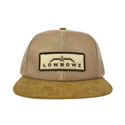 Brown Mesh Hat